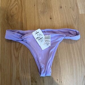 l*space Lavender Twist Bikini Bottom